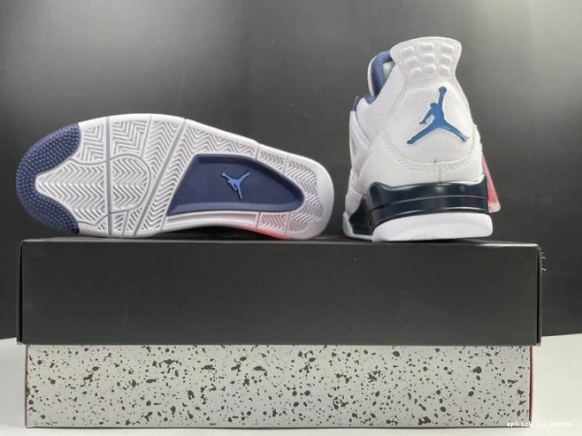 Cheap Jordan 4 (2015) Retro 314254-107 Columbia 0820